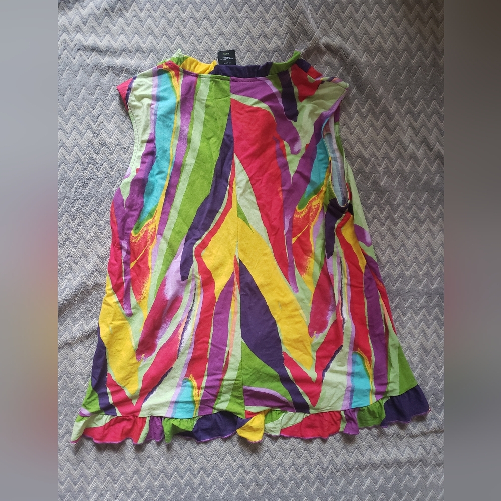 Rainbow button up - Picture 4 of 4